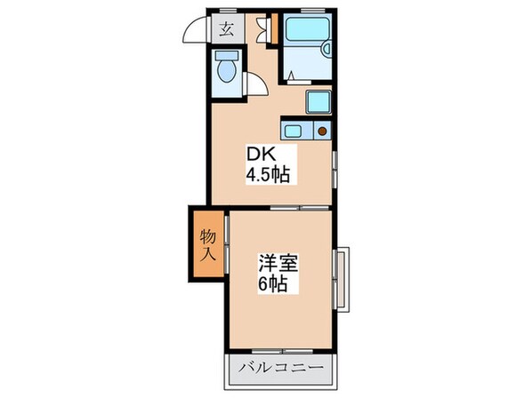 ルーエの物件間取画像